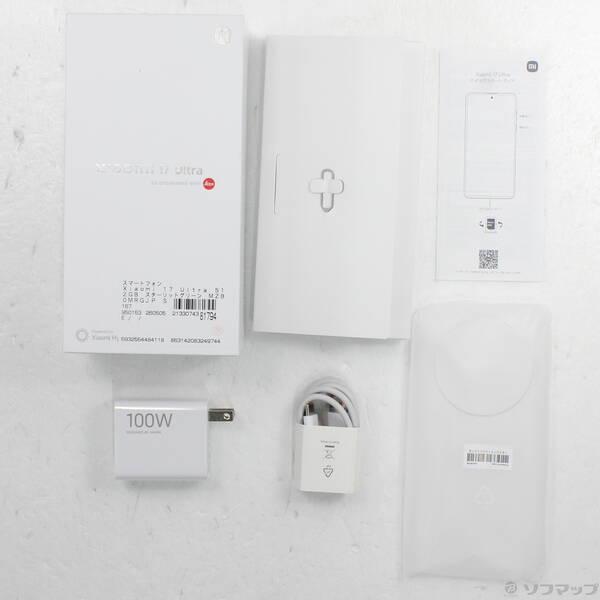〔中古〕XIAOMI Xiaomi 17 Ultra 512GB スターリットグリーン MZB0MRGJP SIMフリー〔352-ud〕 |  | 04