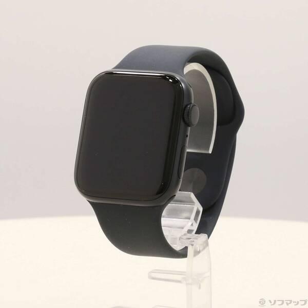 〔中古〕Apple(アップル) Apple Watch SE 第3世代 GPS 44mm ミッドナイトアルミニウムケース ミッドナイトスポーツバンド〔344-ud〕 | 