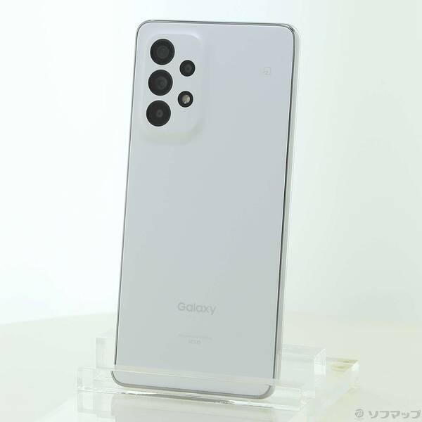 〔中古〕GALAXY(ギャラクシー) Galaxy A53 5G 128GB オーサムホワイト SCG15 au SIMフリー〔305-ud〕 | 