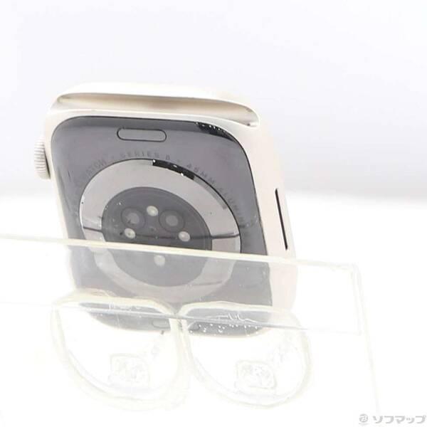 〔中古〕Apple(アップル) Apple Watch Series 8 GPS 45mm スターライトアルミニウムケース バンド無し〔276-ud〕 |  | 02