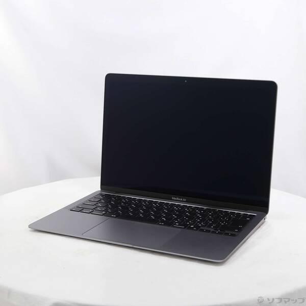 〔中古〕Apple(アップル) MacBook Air 13.3-inch Late-2020 MGN63J／A Apple M1 8コアCPU_7コアGPU 8GB SSD256GB スペースグレイ 〔26.3 Tahoe〕〔276-ud〕 | 