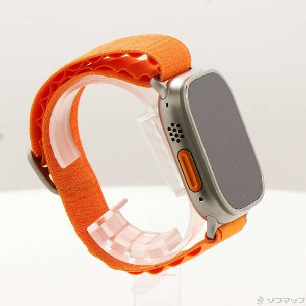 〔中古〕Apple(アップル) Apple Watch Ultra GPS + Cellular 49mm チタニウムケース オレンジアルパインループ〔295-ud〕 |  | 03