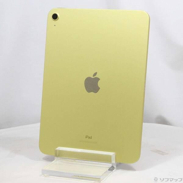 〔中古〕Apple(アップル) iPad 第10世代 64GB イエロー MPQ23J／A Wi-Fi〔349-ud〕 | 