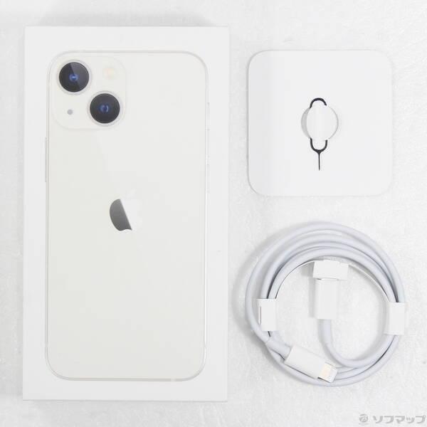〔中古〕Apple(アップル) iPhone13 mini 128GB スターライト MLJE3J／A SIMフリー〔305-ud〕 |  | 04