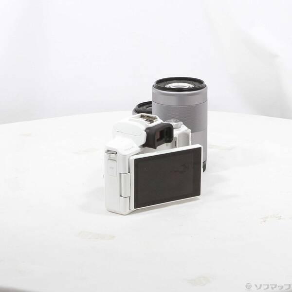〔中古〕Canon(キヤノン) EOS Kiss M2 ダブルズームキット ホワイト〔196-ud〕 |  | 01