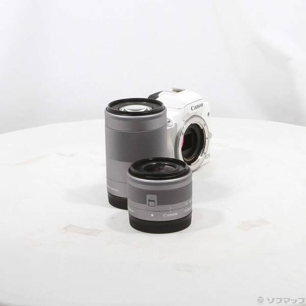 〔中古〕Canon(キヤノン) EOS Kiss M2 ダブルズームキット ホワイト〔196-ud〕 |  | 03