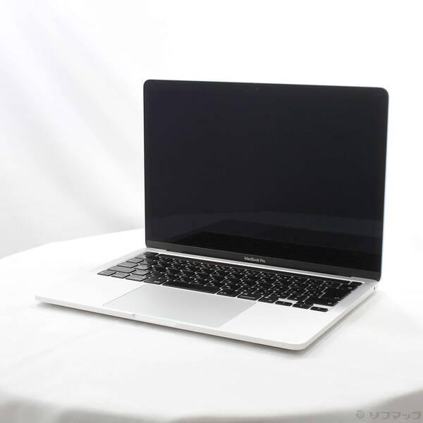 〔中古〕Apple(アップル) MacBook Pro 13.3-inch Late-2020 MYDA2J／A Apple M1 8コアCPU_8コアGPU 8GB SSD256GB シルバー 〔26.3 Tahoe〕〔258-ud〕 | 