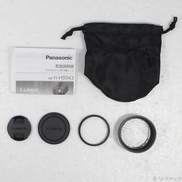 〔中古〕Panasonic(パナソニック) LUMIX G 42.5mm F1.7 ASPH POWER OIS ブラック H-HS043-K〔352-ud〕 |  | 04