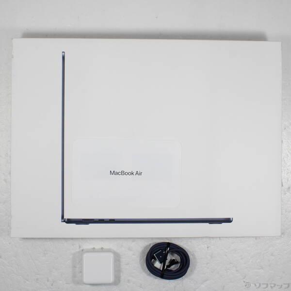 〔中古〕Apple(アップル) MacBook Air 15.3-inch Mid-2023 MQKX3J／A Apple M2 8コアCPU_10コアGPU 8GB SSD512GB ミッドナイト 〔26.3 Tahoe〕〔198-ud〕 |  | 04