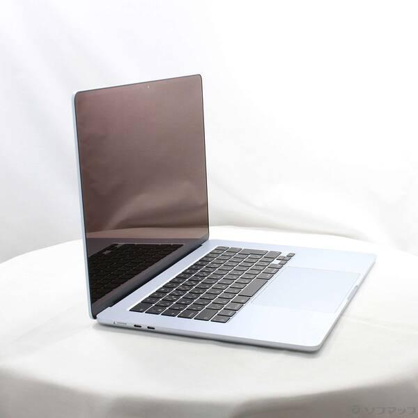 〔中古〕Apple(アップル) MacBook Air 15.3-inch Early-2025 MC7A4J／A Apple M4 10コアCPU_10コアGPU 16GB SSD256GB スカイブルー 〔26.3 Tahoe〕〔258-ud〕 |  | 03