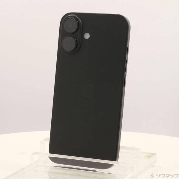 〔中古〕Apple(アップル) iPhone16 256GB ブラック MYDW3J／A SIMフリー〔348-ud〕 | 