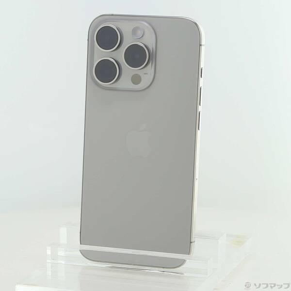 〔中古〕Apple(アップル) iPhone15 Pro 256GB ナチュラルチタニウム MTUF3J／A SIMフリー〔348-ud〕 | 