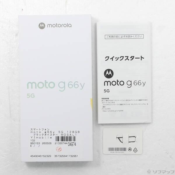 〔中古〕Motorola(モトローラ) moto g66y 5G 128GB ブラックオイスター MOSAL1 Y!mobile SIMフリー〔352-ud〕 |  | 04