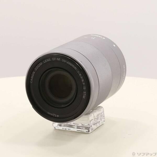 〔中古〕Canon(キヤノン) EF-M55-200MM F4.5-6.3 IS STM シルバー〔198-ud〕 | 