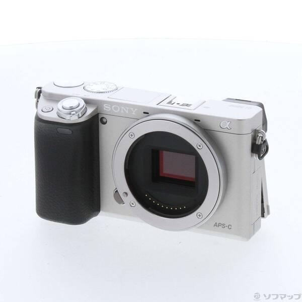 〔中古〕SONY(ソニー) α6000 ボディ シルバー ILCE-6000〔297-ud〕 | 