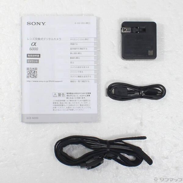 〔中古〕SONY(ソニー) α6000 ボディ シルバー ILCE-6000〔297-ud〕 |  | 05