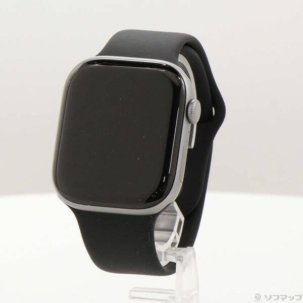 〔中古〕Apple(アップル) Apple Watch Series 11 GPS 46mm スペースグレイアルミニウムケース ブラックスポーツバンド〔348-ud〕 | 
