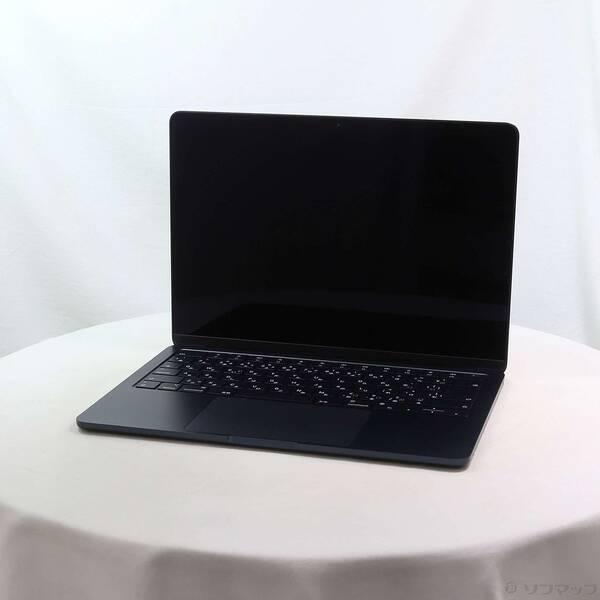 〔中古〕Apple(アップル) MacBook Air 13.6-inch Early-2024 MRXV3J／A Apple M3 8コアCPU_8コアGPU 8GB SSD256GB ミッドナイト 〔26.3 Tahoe〕〔258-ud〕 | 