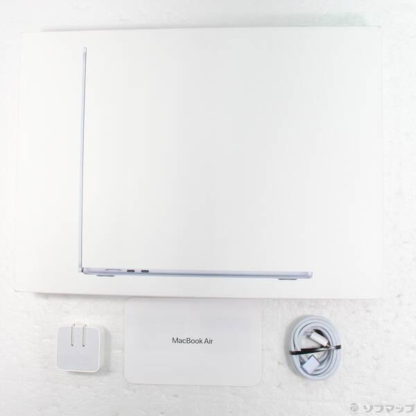 〔中古〕Apple(アップル) MacBook Air 15.3-inch Early-2025 MC7A4J／A Apple M4 10コアCPU_10コアGPU 16GB SSD256GB スカイブルー 〔26.3 Tahoe〕〔262-ud〕 |  | 04