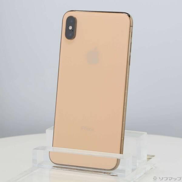 〔中古〕Apple(アップル) iPhoneXS Max 64GB ゴールド MT6T2J／A SIMフリー〔352-ud〕 | 