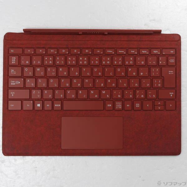 〔中古〕Microsoft(マイクロソフト) Surface Pro Signature Type Cover ポピーレッド FFP-00119〔262-ud〕 | 