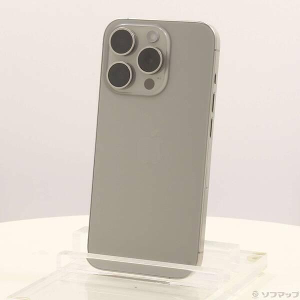 〔中古〕Apple(アップル) iPhone15 Pro 256GB ナチュラルチタニウム MTUF3J／A SIMフリー〔348-ud〕 | 