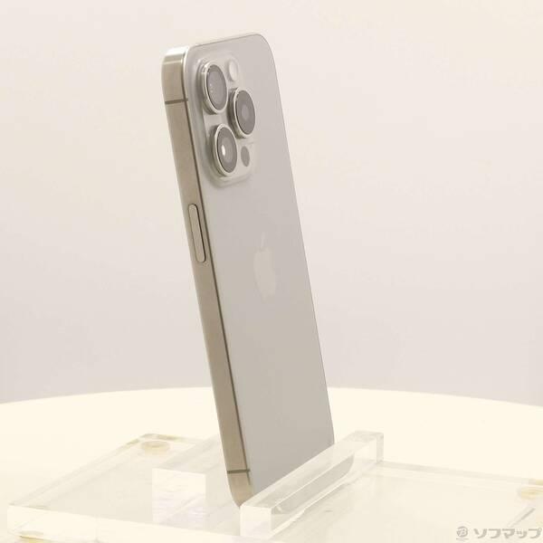 〔中古〕Apple(アップル) iPhone15 Pro 256GB ナチュラルチタニウム MTUF3J／A SIMフリー〔348-ud〕 |  | 03