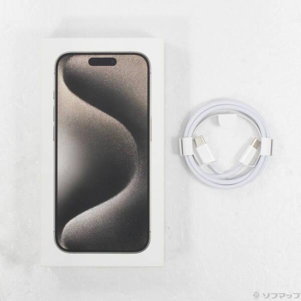 〔中古〕Apple(アップル) iPhone15 Pro 256GB ナチュラルチタニウム MTUF3J／A SIMフリー〔348-ud〕 |  | 04