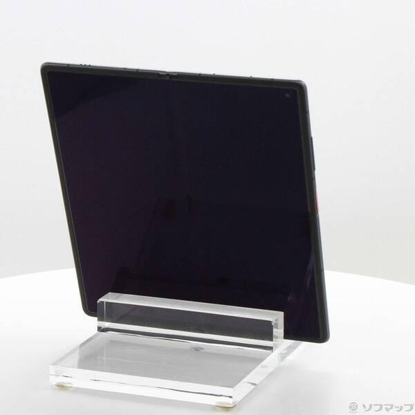 中古〕ワイモバイル nubia Fold 256GB ブラック ZESCN1 Y!mobile SIM