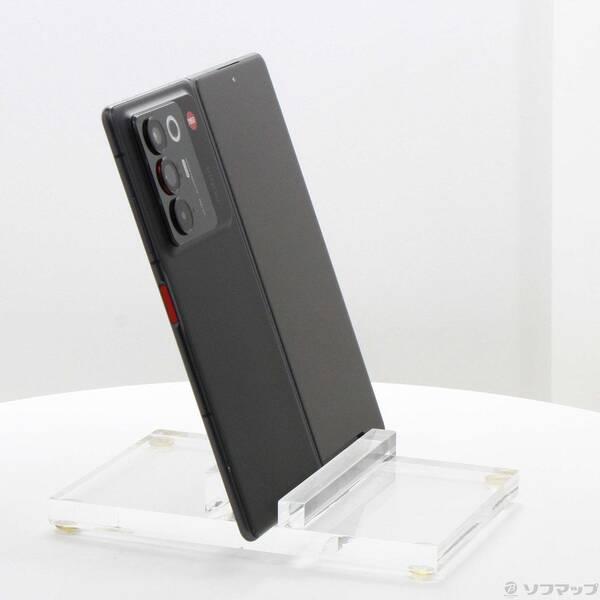 中古〕ワイモバイル nubia Fold 256GB ブラック ZESCN1 Y!mobile SIM