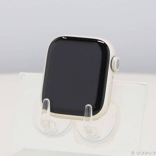 〔中古〕Apple(アップル) Apple Watch Series 7 GPS 41mm スターライトアルミニウムケース バンド無し〔348-ud〕 | 