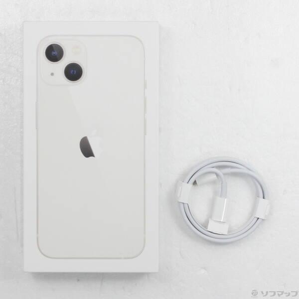 〔中古〕Apple(アップル) iPhone13 128GB スターライト MLND3J／A SIMフリー〔269-ud〕 |  | 04