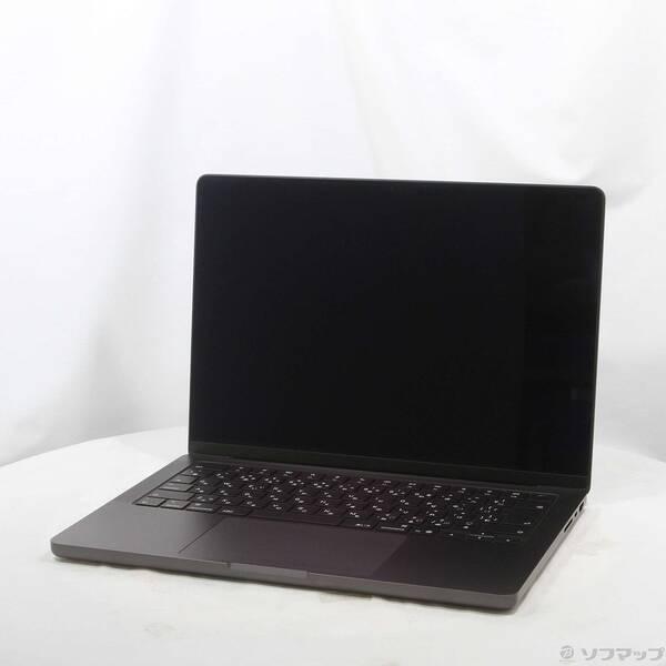 〔中古〕〔展示品〕 MacBook Pro 14.2-inch Late-2025 MDE04J／A Apple M5 10コアCPU_10コアGPU 16GB SSD512GB スペースブラック 〔26.3 Tahoe〕〔258-ud〕 | 