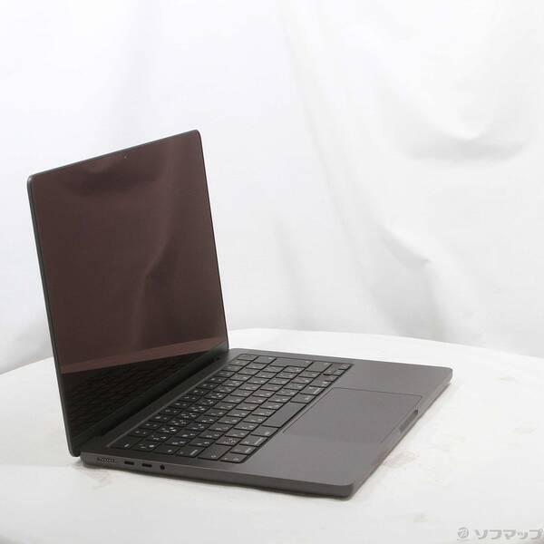 〔中古〕〔展示品〕 MacBook Pro 14.2-inch Late-2025 MDE04J／A Apple M5 10コアCPU_10コアGPU 16GB SSD512GB スペースブラック 〔26.3 Tahoe〕〔262-ud〕 |  | 03
