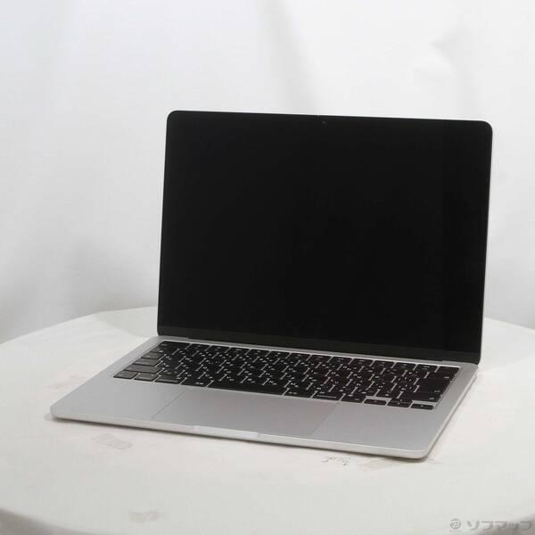 〔中古〕Apple(アップル) MacBook Air 13.6-inch Mid-2022 MLXY3J／A Apple M2 8コアCPU_8コアGPU 8GB SSD512GB シルバー 〔26.3 Tahoe〕〔258-ud〕 | 