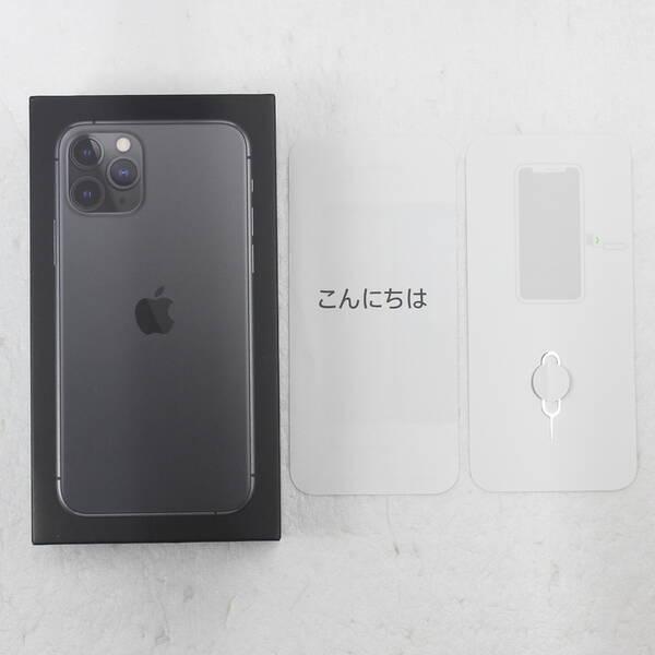 〔中古〕Apple(アップル) iPhone11 Pro 256GB スペースグレイ MWC72J／A SIMフリー〔377-ud〕 |  | 04