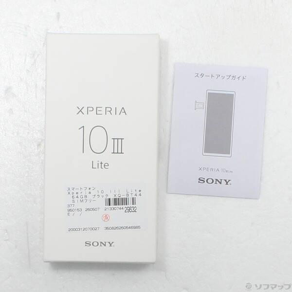 〔中古〕SONY(ソニー) Xperia 10 III Lite 64GB ブラック XQ-BT44 SIMフリー〔258-ud〕 |  | 04