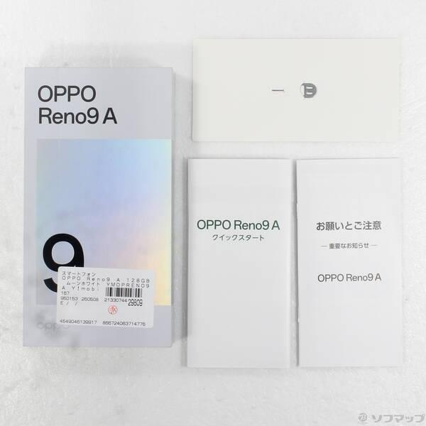 〔中古〕OPPO(オッポ) OPPO Reno9 A 128GB ムーンホワイト YMOPRENO9A Y!mobile SIMフリー〔352-ud〕 |  | 04