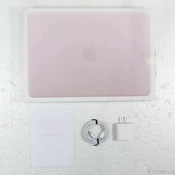 〔中古〕Apple(アップル) MacBook Neo 13-inch Early-2026 MHFH4J／A Apple A18 Pro 6コアCPU_5コアGPU 8GB SSD256GB ブラッシュ 〔26.3 Tahoe〕〔377-ud〕 |  | 04
