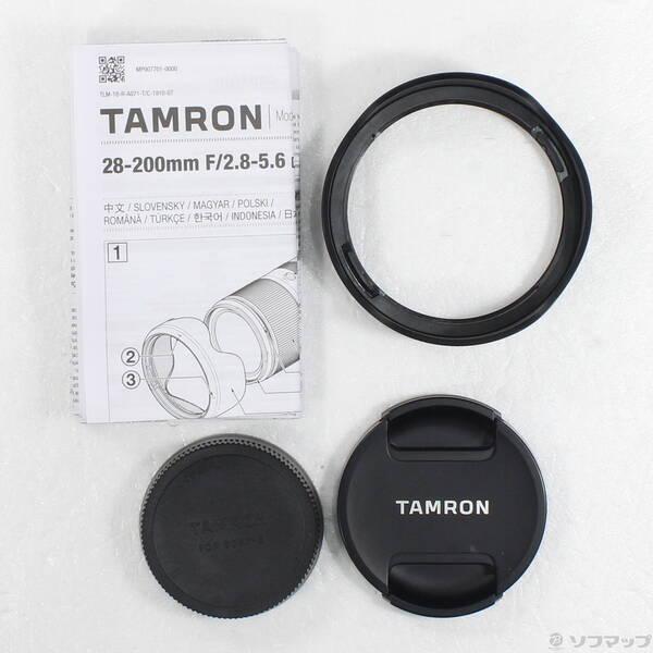 〔中古〕TAMRON(タムロン) 28-200mm F／2.8-5.6 Di III RXD (Model A071)〔258-ud〕 |  | 04