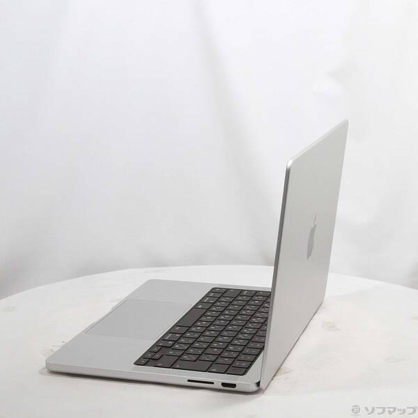 〔中古〕Apple(アップル) MacBook Pro 14.2-inch Late-2023 MR7J3J／A Apple M3 8コアCPU_10コアGPU 8GB SSD512GB シルバー 〔26.3 Tahoe〕〔251-ud〕 |  | 01