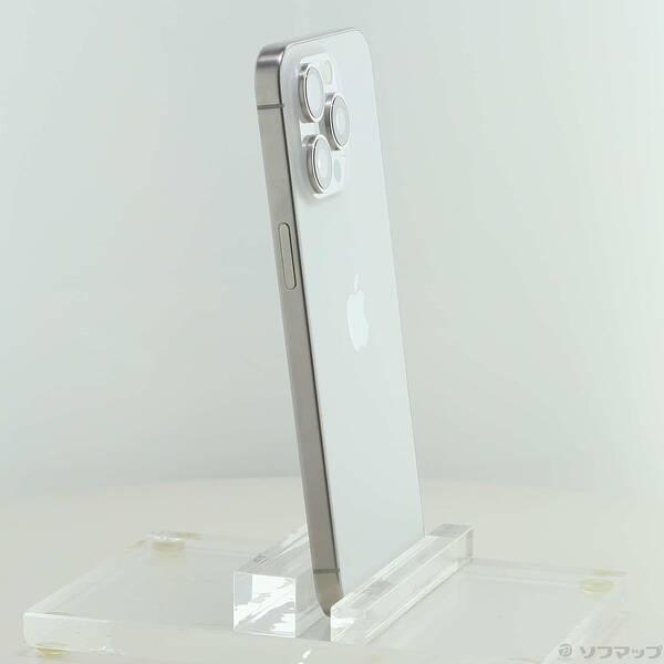 〔中古〕Apple(アップル) iPhone15 Pro Max 512GB ホワイトチタニウム MU6V3J／A SIMフリー〔349-ud〕 |  | 03