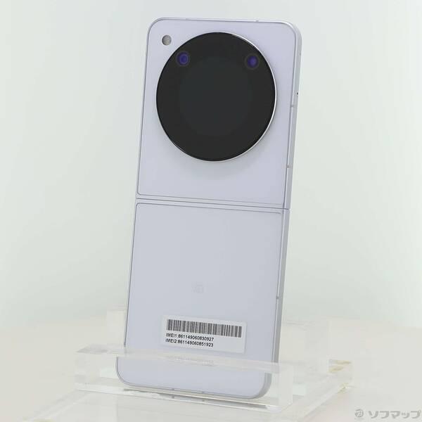〔中古〕ZTE Libero Flip 128GB ホワイト YMLIBFLIP Y!mobile SIMフリー〔196-ud〕 | 