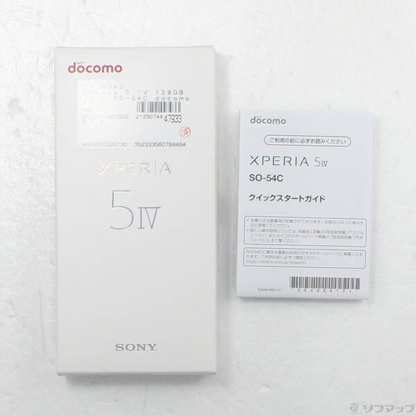 〔中古〕SONY(ソニー) Xperia 5 IV 128GB グリーン SO-54C docomo SIMフリー〔258-ud〕 |  | 04