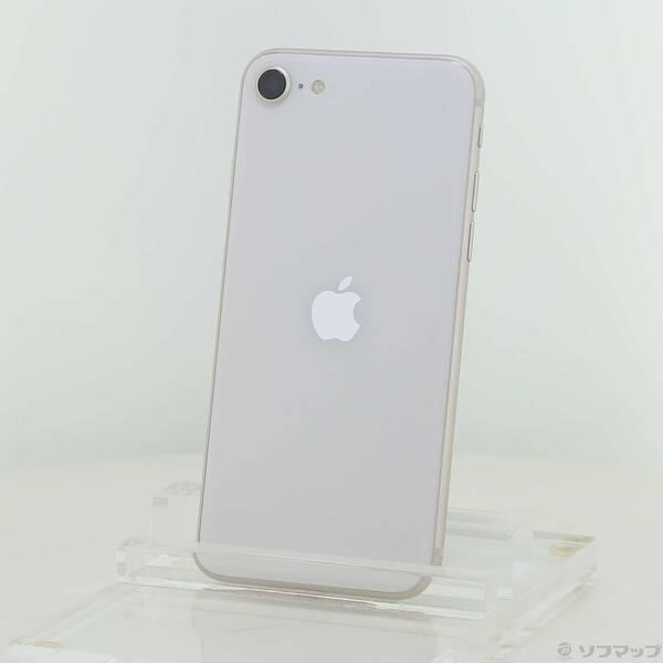 〔中古〕Apple(アップル) iPhone SE 第3世代 64GB スターライト MMYD3J／A SIMフリー〔377-ud〕 | 