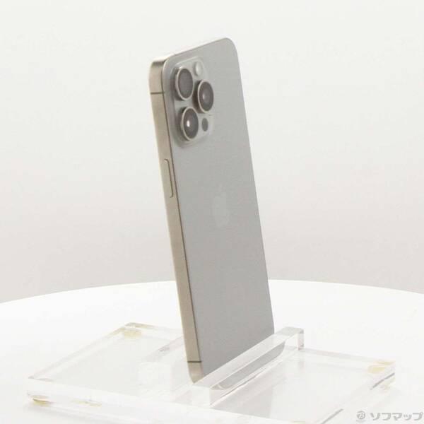 〔中古〕Apple(アップル) iPhone15 Pro Max 256GB ナチュラルチタニウム MU6R3J／A SIMフリー〔251-ud〕 |  | 03