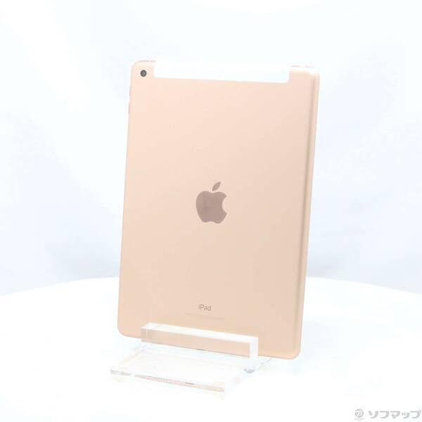 〔中古〕Apple(アップル) iPad 第6世代 32GB ゴールド MRM02J／A auロック解除SIMフリー〔258-ud〕 | 