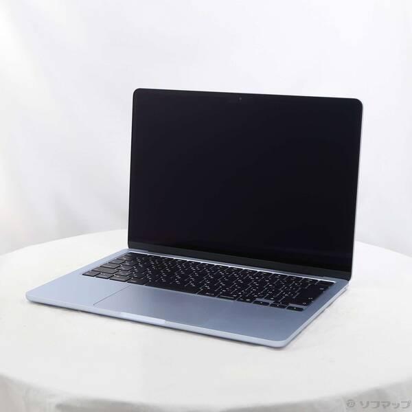 〔中古〕Apple(アップル) MacBook Air 13.6-inch Early-2025 MC6V4J／A Apple M4 10コアCPU_10コアGPU 24GB SSD1TB スカイブルー 〔26.3 Tahoe〕〔262-ud〕 | 
