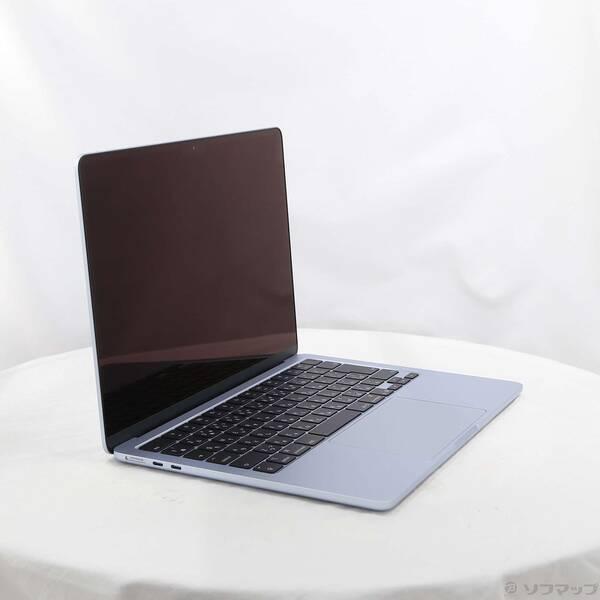 〔中古〕Apple(アップル) MacBook Air 13.6-inch Early-2025 MC6V4J／A Apple M4 10コアCPU_10コアGPU 24GB SSD1TB スカイブルー 〔26.3 Tahoe〕〔262-ud〕 |  | 03
