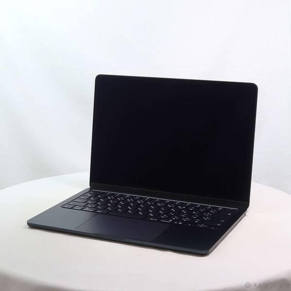 〔中古〕Apple(アップル) MacBook Air 13.6-inch Early-2025 MW133J／A Apple M4 10コアCPU_10コアGPU 16GB SSD512GB ミッドナイト 〔26.3 Tahoe〕〔377-ud〕 | 